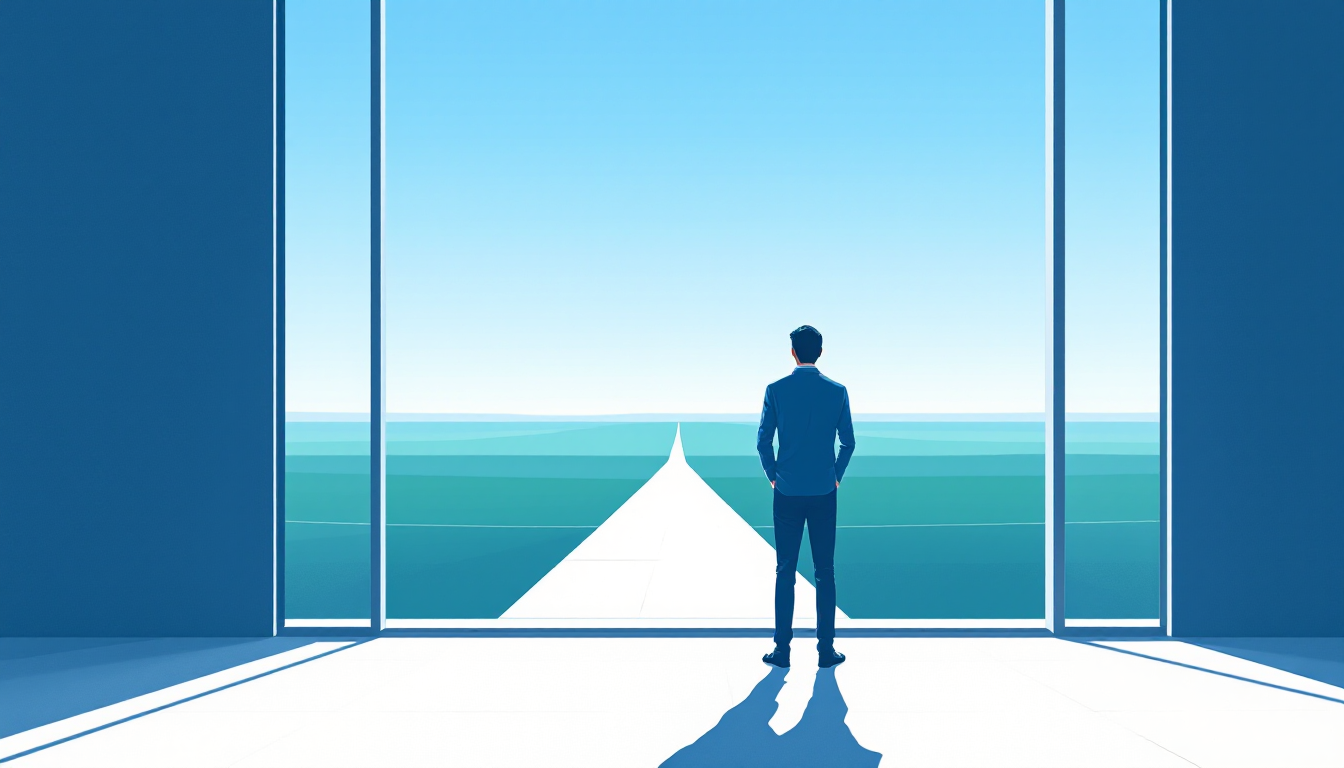 A clear path through a complex maze